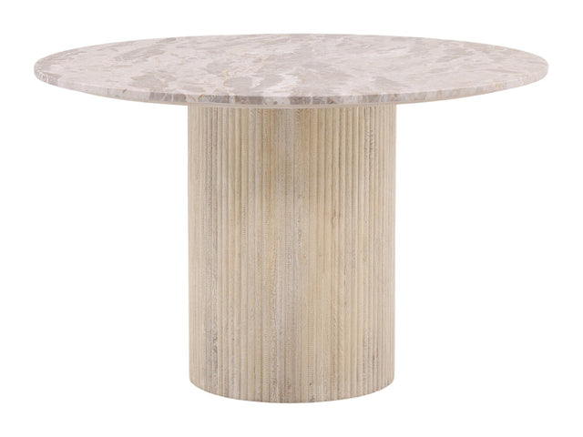 Nyla Light Natural Dining Table - Ornate Home