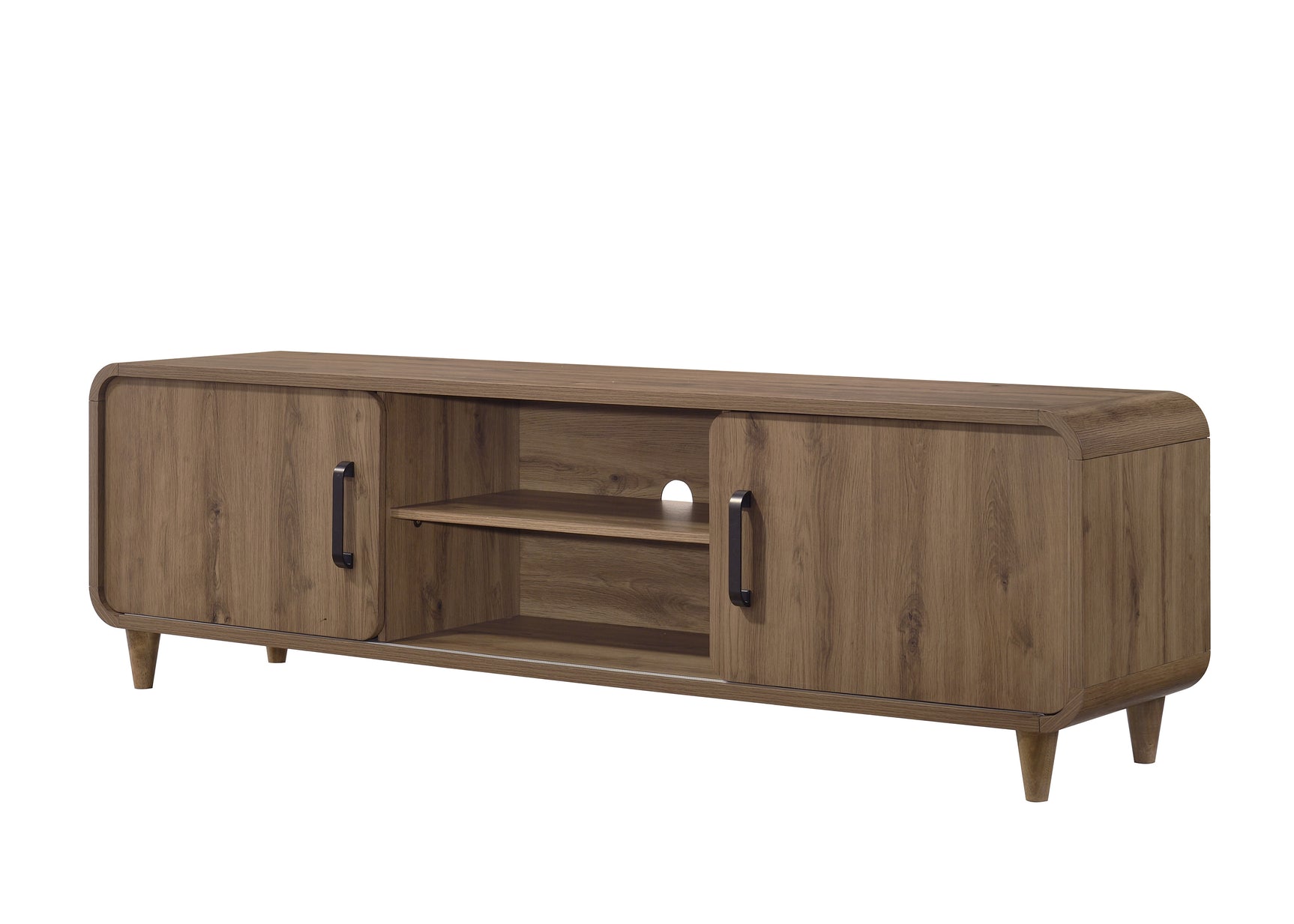 Nyomi Light Brown TV Stand - Ornate Home