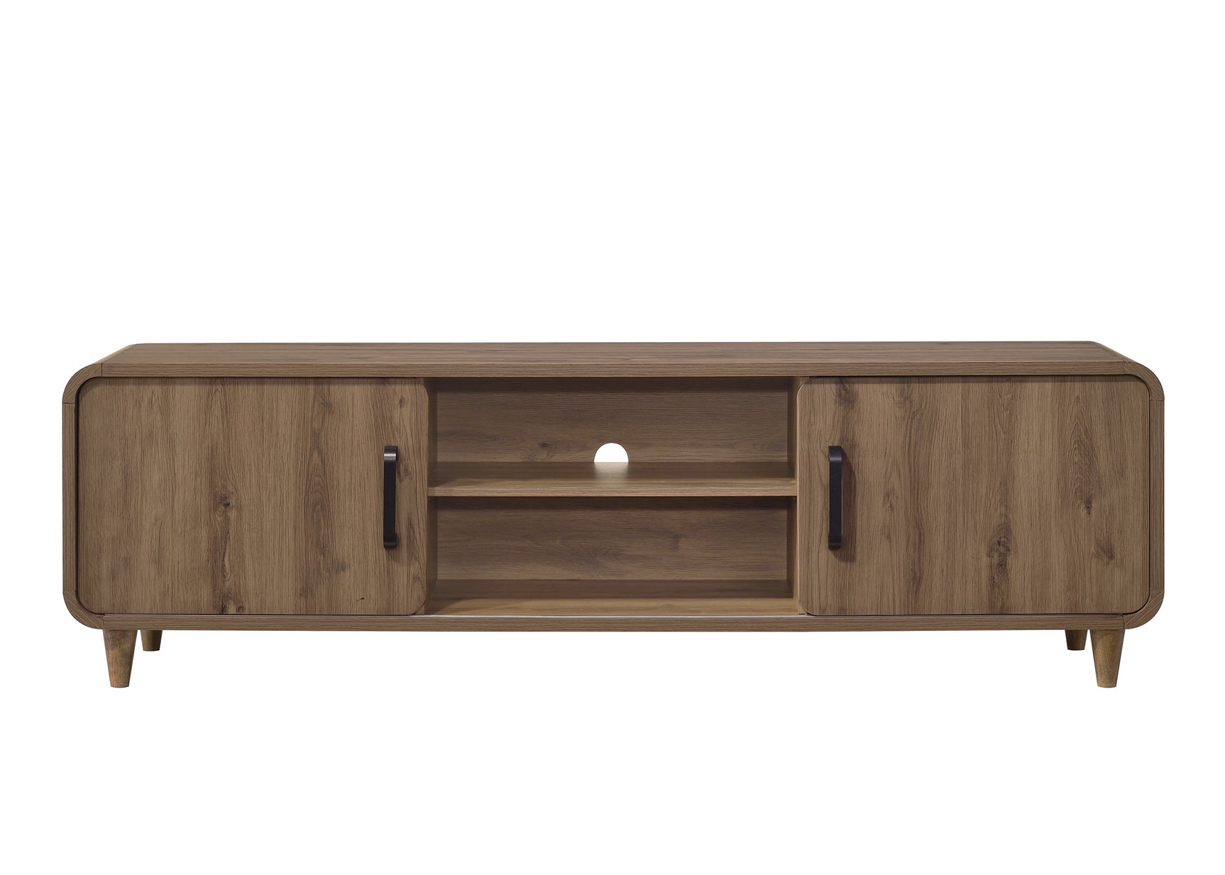 Nyomi Light Brown TV Stand - Ornate Home