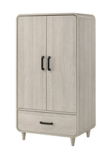 Nyomi White Armoire - Ornate Home