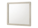 Nyomi White Bedroom Mirror - Ornate Home