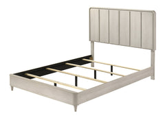 Nyomi White Queen Panel Bed - Ornate Home