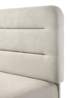 Nyomi White Upholstered Panel Bedroom Set - Ornate Home