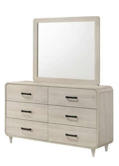 Nyomi White Upholstered Panel Bedroom Set - Ornate Home