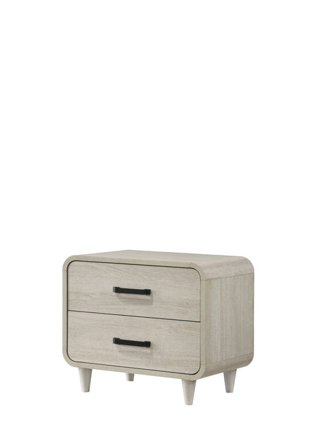 Nyomi White Upholstered Panel Bedroom Set - Ornate Home