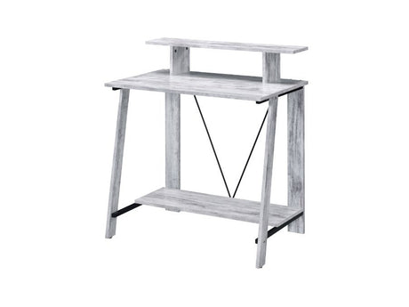 Nypho Antique White Writing Desk - Ornate Home