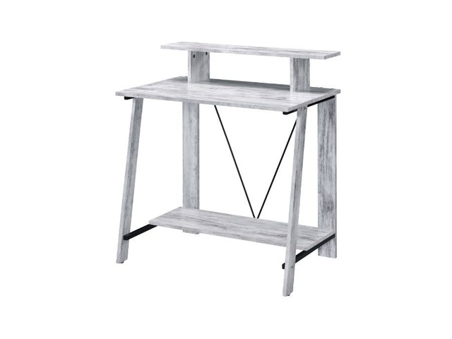 Nypho Antique White Writing Desk - Ornate Home