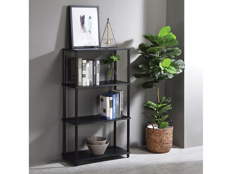 Nypho Black Bookshelf - Ornate Home