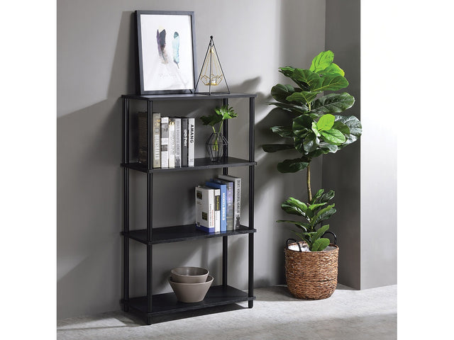 Nypho Black Bookshelf - Ornate Home