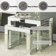 Nysa  Accent Table (18" W) - Ornate Home
