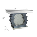 Nysa Faux Crystal Console Table - Ornate Home