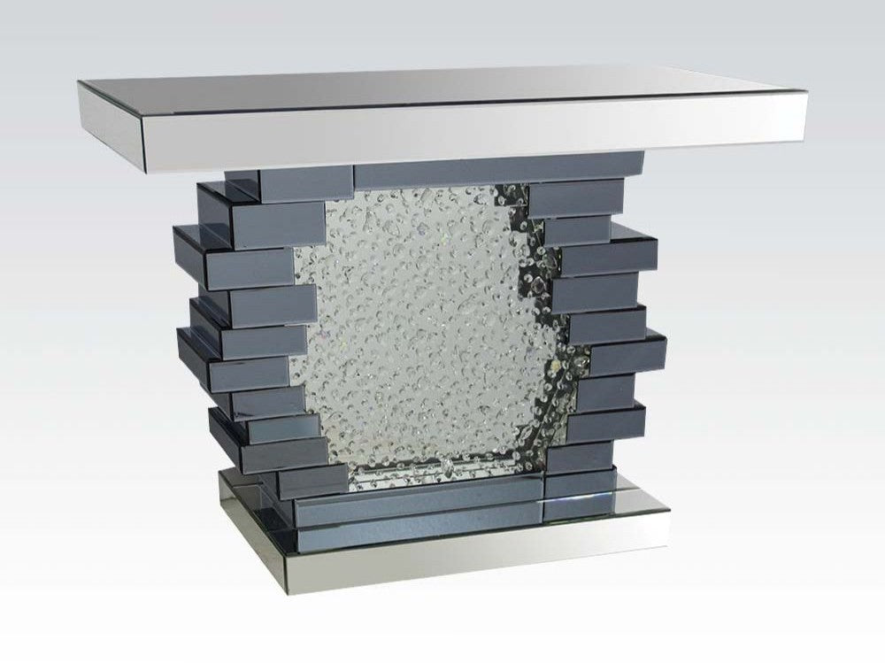 Nysa Faux Crystal Console Table - Ornate Home