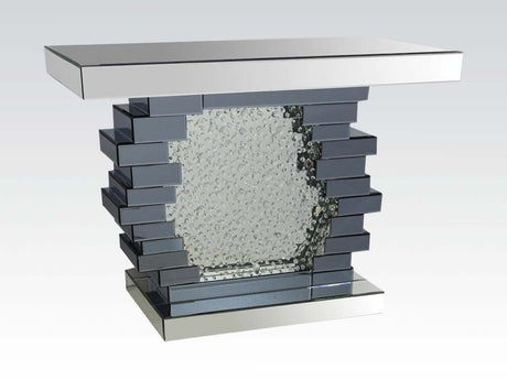 Nysa Faux Crystal Console Table - Ornate Home