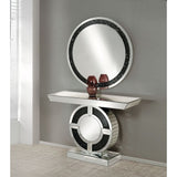 Nysa Faux Crystals Console Table - Ornate Home
