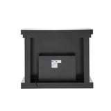 Nysa Fireplace in Mirrored & Faux Crystals - Ornate Home