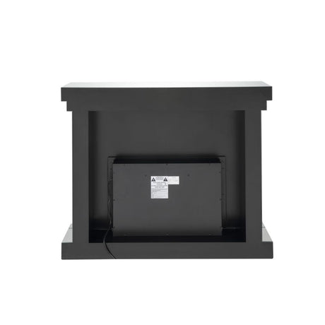 Nysa Fireplace in Mirrored & Faux Crystals - Ornate Home