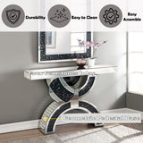 Nysa Intersecting Arcs Base Console Table - Ornate Home