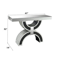 Nysa Intersecting Arcs Base Console Table - Ornate Home