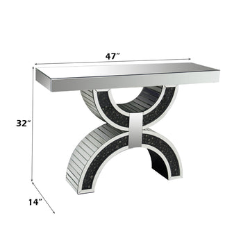 Nysa Intersecting Arcs Base Console Table - Ornate Home