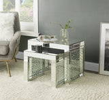 Nysa  Mirror Accent Table - Ornate Home