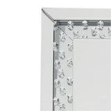 Nysa Mirrored & Faux Crystals Accent Mirror (Floor) - Ornate Home