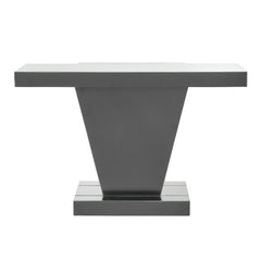 Nysa Mirrored & Faux Crystals Console Table - Ornate Home