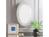 Nysa Mirrored & Faux Crystals Wall Decor - Ornate Home