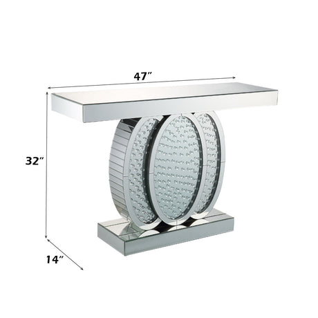 Nysa Ring Motif Console Table - Ornate Home