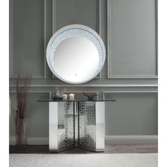 Nysa "V" Shape Base Console Table - Ornate Home