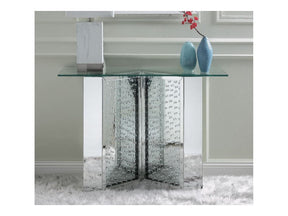 Nysa "V" Shape Base Console Table - Ornate Home