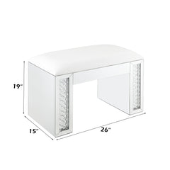 Nysa Vanity Stool - Ornate Home