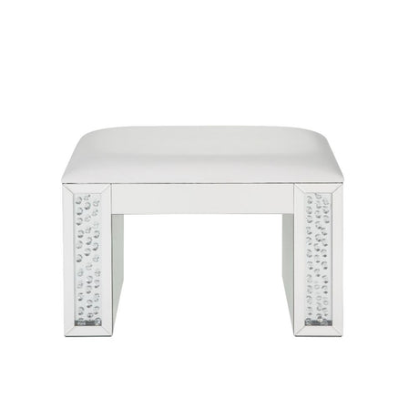 Nysa Vanity Stool - Ornate Home