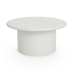 Nysa White Outdoor Coffee Table - Ornate Home