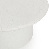 Nysa White Outdoor Coffee Table - Ornate Home