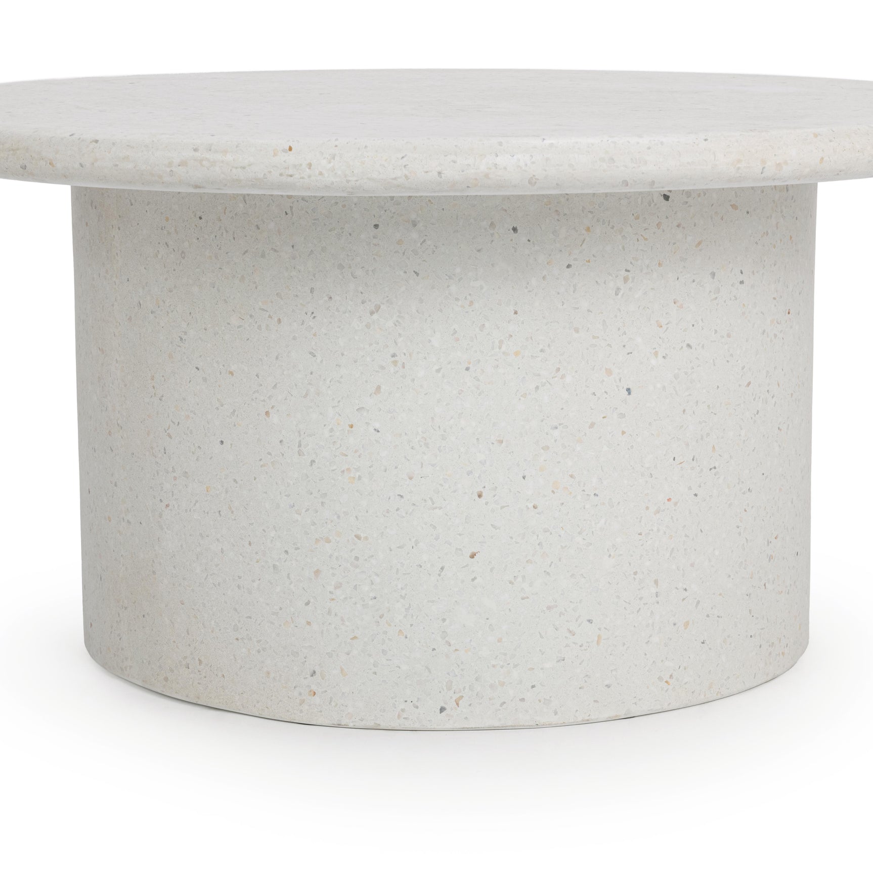 Nysa White Outdoor Coffee Table - Ornate Home