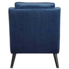 O'Brien Blue Velvet Armchair - Ornate Home
