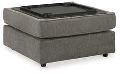 O'Phannon Putty 2-Piece Sectional & Ottoman - Ornate Home