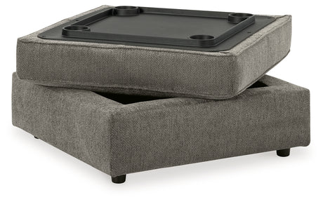 O'Phannon Putty 2-Piece Sectional & Ottoman - Ornate Home