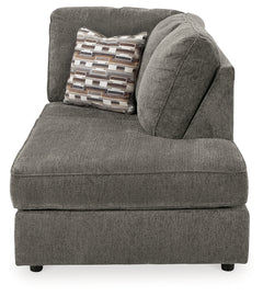 O'Phannon Putty 2-Piece Sectional & Ottoman - Ornate Home