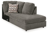 O'Phannon Putty 2-Piece Sectional & Ottoman - Ornate Home