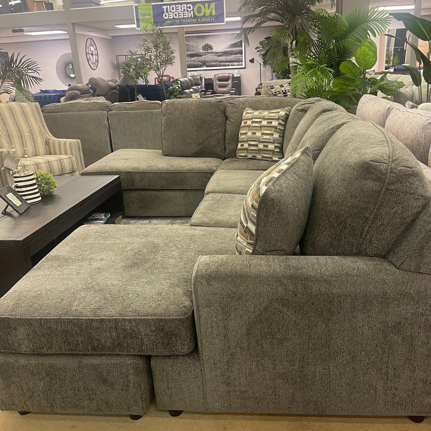 O'Phannon Putty 2pc LAF Corner Chaise Sectional Sofa (Online Special Price) - Ornate Home
