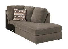 O'Phannon Putty 2pc RAF Corner Chaise Sectional Sofa - Ornate Home