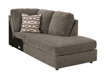 O'Phannon Putty 2pc RAF Corner Chaise Sectional Sofa - Ornate Home