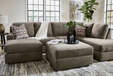 O'Phannon Putty Ottoman w/ Storage & Built-in Table Top (Online Special Price) - Ornate Home