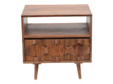 O2 Natural Nightstand - Ornate Home