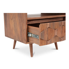 O2 Natural Nightstand - Ornate Home