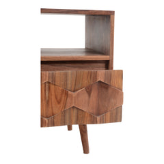O2 Natural Nightstand - Ornate Home