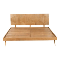O2 Natural Queen Bed - Ornate Home