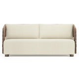 Maldives Weathered Teak Outdoor Sofa