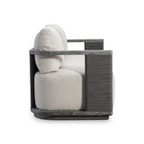 Andros Smoked Truffle Outdoor Outdoor Sofa